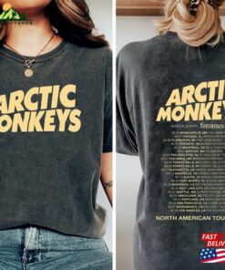 Arctic Monkey 2023 North America Tour Dates Sweatshirt Music Lyrics Shirt Concert Tee T Shirt Hoodie 1
