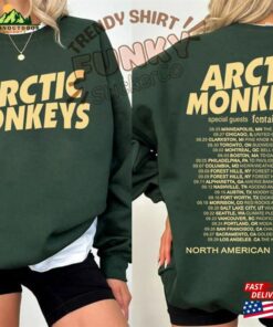 Arctic Monkey 2023 North America Tour Dates Sweatshirt Music Lyrics Shirt Concert Tee Unisex Classic Arctic Monkey 2023 North America Tour Dates Sweatshirt Music Lyrics Shirt Concert Tee Unisex Classic