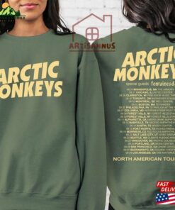 Arctic Monkey 2023 North America Tour Dates Sweatshirt Shirt Music Concert Tee T-Shirt Hoodie Arctic Monkey 2023 North America Tour Dates Sweatshirt Shirt Music Concert Tee T-Shirt Hoodie