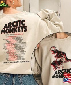 Arctic Monkey 23 North America Tour Dates Shirt Am Unisex T Shirt 1