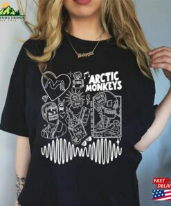 Arctic Monkey Shirt Doodle Art Sweatshirt Hoodie