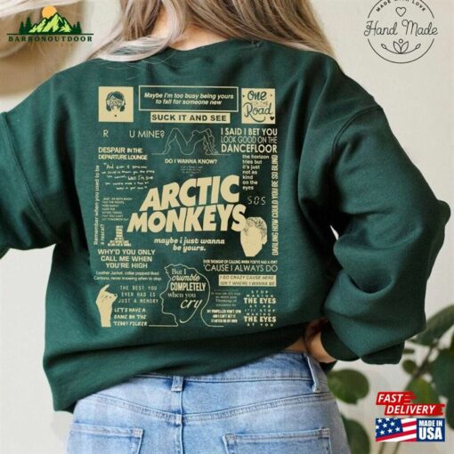 Arctic Monkey Shirt Tour Hoodie T-Shirt