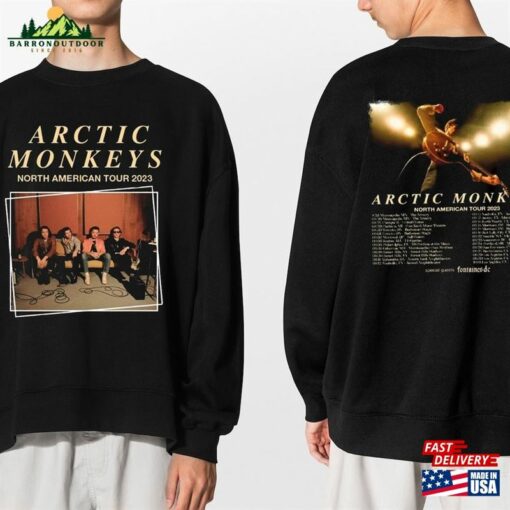 Arctic Monkey Tour 2023 Merch Music And Lover Monkeys T-Shirt Classic Hoodie