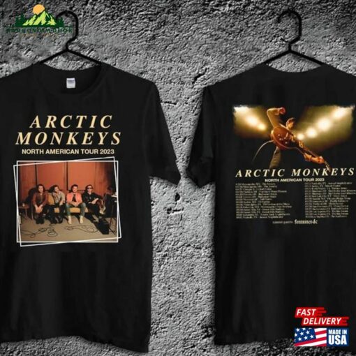 Arctic Monkey Tour 2023 Merch Music And Lover Monkeys T-Shirt Shirt Hoodie Sweatshirt