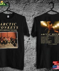 Arctic Monkey Tour 2023 Merch Music And Lover Monkeys T-Shirt Shirt Hoodie Unisex