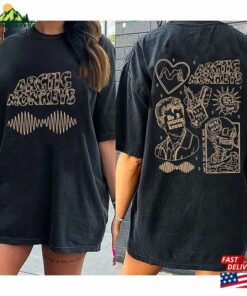 Arctic Monkeys 2023 North America Tour Dates T-Shirt Music Lyrics Sweatshirt