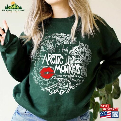 Arctic Monkeys 2023 North American Tour Shirt Band T-Shirt Sweatshirt Classic