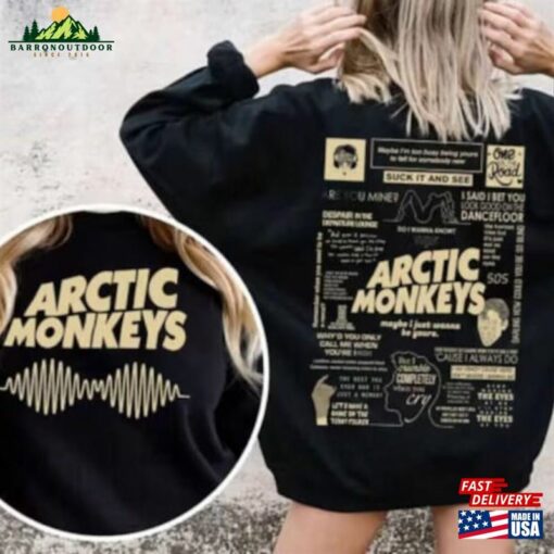 Arctic Monkeys 2023 North American Tour T-Shirt Band Shirt Unisex Sweatshirt