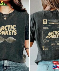 Arctic Monkeys 2023 North American Tour Tshirt Band Shirt T Shirt Unisex 2