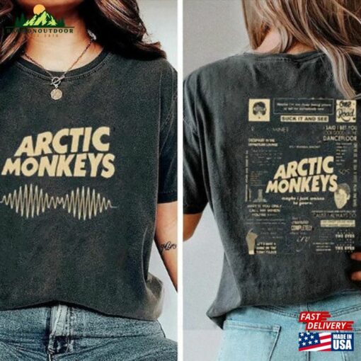 Arctic Monkeys 2023 North American Tour Tshirt Band Shirt T-Shirt Unisex