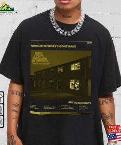 Arctic Monkeys Am Favourite Worst Nightmare Album Tracklist Shirt Vintage Retro Graphic Tee Rap Feb Unisex Gifts Sweatshirt Classic 1