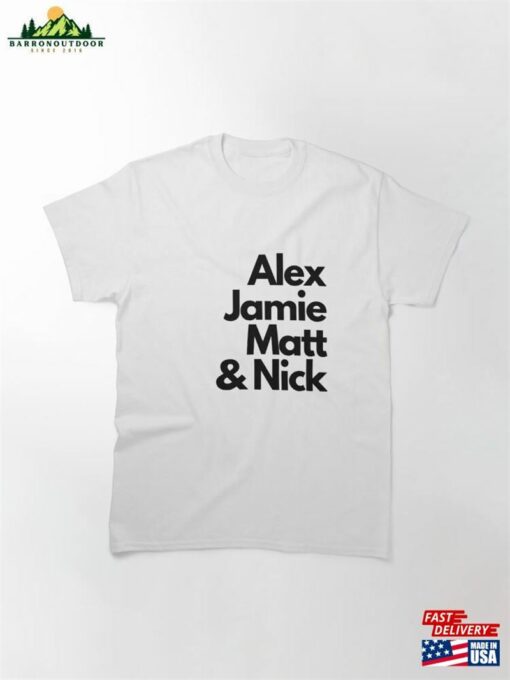 Arctic Monkeys Band Members Classic T-Shirt Unisex