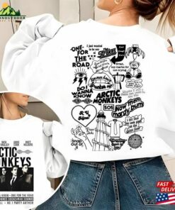 Arctic Monkeys Band North American Tour 2023 Shirt Music Lyrics Concert Tee Hoodie Sweatshirt 3