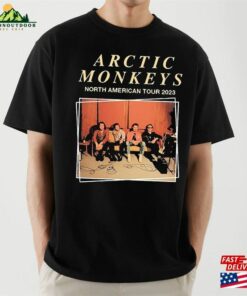 Arctic Monkeys Band North American Tour 2023 T-Shirt Music And Lover Classic Unisex Arctic Monkeys Band North American Tour 2023 T-Shirt Music And Lover Classic Unisex