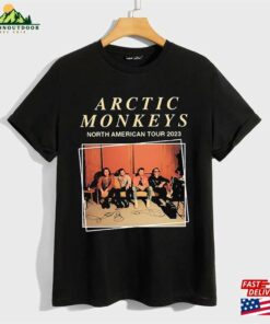 Arctic Monkeys Band North American Tour 2023 T-Shirt Music And Lover Classic Unisex