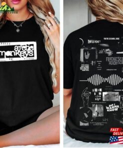 Arctic Monkeys Band Shirt 2023 Music Concert Tour 2 Sides Album T-Shirt Sweatshirt Arctic Monkeys Band Shirt 2023 Music Concert Tour 2 Sides Album T-Shirt Sweatshirt