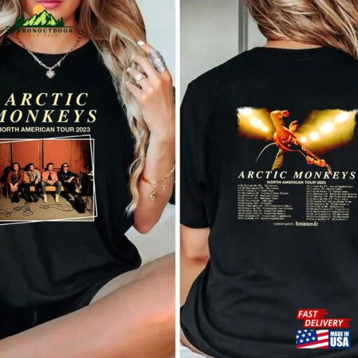 Arctic Monkeys Band Shirt Lyric Merch Unisex Classic