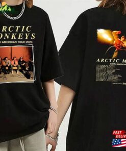 Arctic Monkeys Band Shirt Lyric Merch Unisex Classic