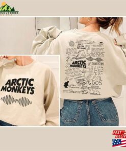 Arctic Monkeys Band T Shirt Lyric Shirt Merch Doodle Artic Am Album T Unisex 4