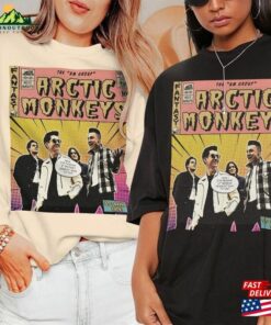 Arctic Monkeys Comic Shirt 90S Vintage Merch Book Art Do I Wanna Know Am Album World Tour Ticket 2023 Graphic Tee Gift V1 Com2405kh Classic Hoodie 2