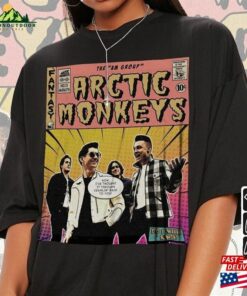Arctic Monkeys Comic Shirt 90S Vintage Merch Book Art Do I Wanna Know Am Album World Tour Ticket 2023 Graphic Tee Gift V1 Com2405kh Classic Hoodie 3