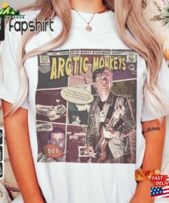 Arctic Monkeys Comic Shirt 90S Vintage Merch Book Art Favourite Worst Nightmare Album World Tour Ticket 2023 Graphic Tee Gift V2 Hoodie Classic