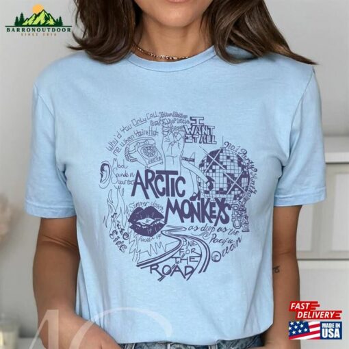 Arctic Monkeys Image Set 5 Different Theme Png Cricut Cut File Classic Sweatshirt