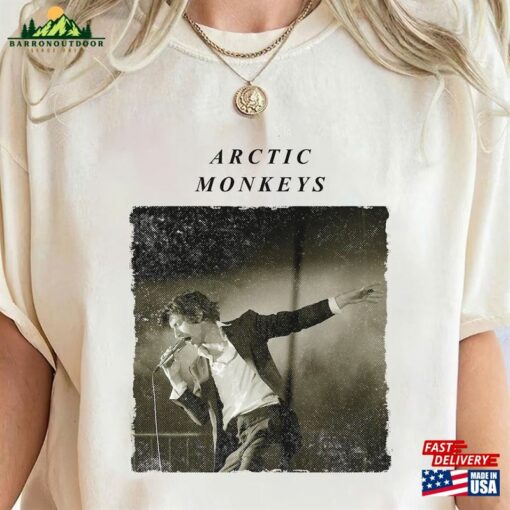 Arctic Monkeys North American Shirt Music Tour 2023 Sweat Gildan T-Shirt For Fans Band Hoodie Classic