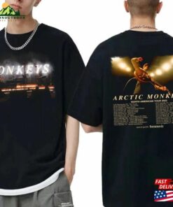 Arctic Monkeys North American Tour 2023 2Sided Shirt Concert T-Shirt Band Sweatshirt Classic Unisex