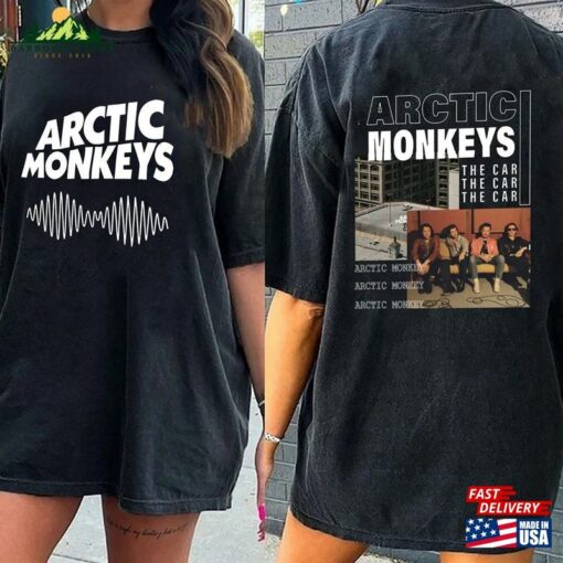 Arctic Monkeys North American Tour T-Shirt 2023 Shirt Band Classic