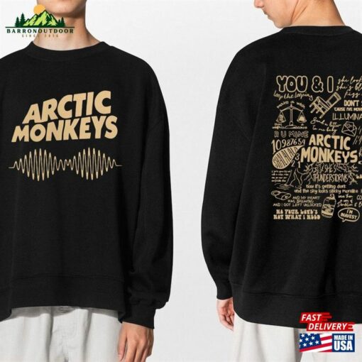 Arctic Monkeys Shirt Artic Monkey Tour 2023 Am T-Shirt Hoodie