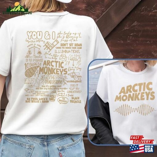 Arctic Monkeys Shirt Artic Monkey Tour 2023 Am T-Shirt Hoodie