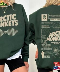 Arctic Monkeys Shirt North American Tour Band Sweatshirt Hoodie 3 Arctic Monkeys Shirt North American Tour Band Sweatshirt Hoodie 4