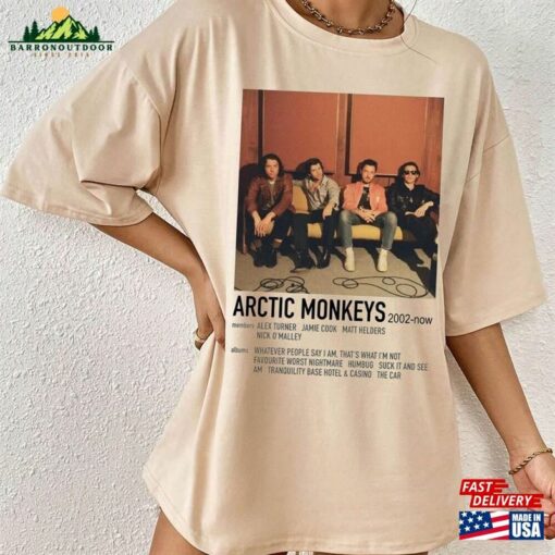 Arctic Monkeys Shirt Sweatshirt Eras Unisex