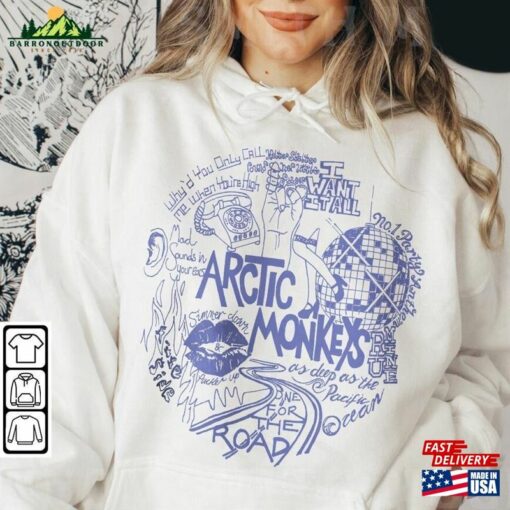 Arctic Monkeys Shirt Tour Sweatshirt Classic