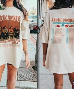 Arctic Monkeys The Car Tour 2023 Dates Double Sides Shirt Alex Turner Sweatshirt Hoodie