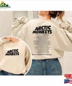 Arctic Monkeys Tour 2023 T Shirt Band Shirt North American Hoodie 1