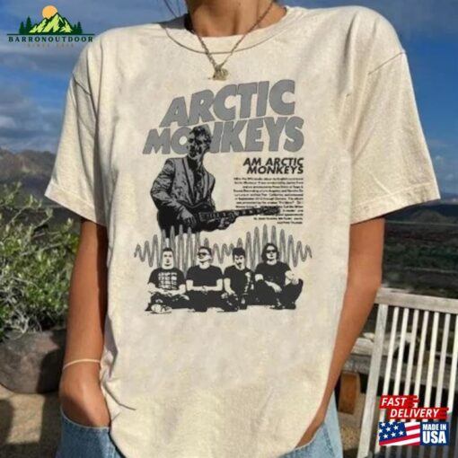 Arctic Monkeys Tour 2023Shirt Am North American Shirt Vintage T-Shirt Hoodie