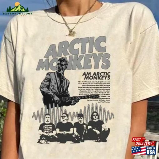 Arctic Monkeys Tour 2023Shirt Vintage T-Shirt Am North American Shirt Unisex Hoodie