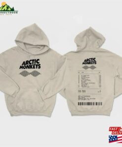 Arctic Monkeys Tour Sweatshirt Am North American Shirt Hoodie T Shirt 1
