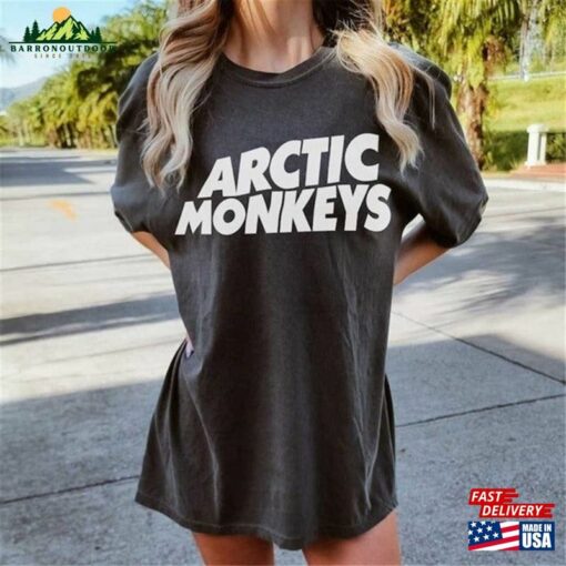 Arctic Monkeys Unisex T-Shirt Monkey 2023 North America Tour Dates Shirt Hoodie