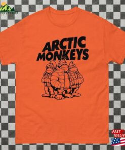Arctic Monkeys X Kong T-Shirt Retro Band Tee With Puffer Jacket Design Hoodie Sweatshirt 3 Arctic Monkeys X Kong T Shirt Retro Band Tee With Puffer Jacket Design Hoodie Sweatshirt 4