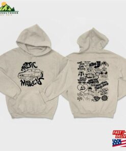 Arctic Music Comfort Shirt Monkeys 2023 North America Tour T-Shirt Sweatshirt Unisex