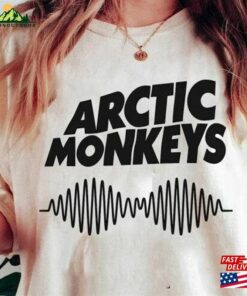 Arctic Music Lyrics Fan Art Shirt Monkey Band T-Shirt Uk Tour 2023 On Back Unisex