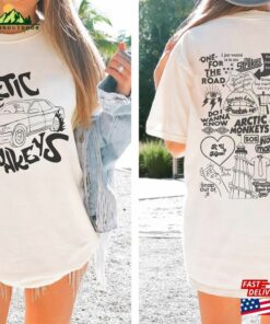Arctic Music Lyrics Fan Art Shirt Monkeys Band T-Shirt Tour 2023 Unisex Hoodie