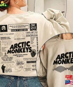 Arctic Music Shirt Arc Monkeys Sweatshirt A 2023 America Tour Hoodie Classic
