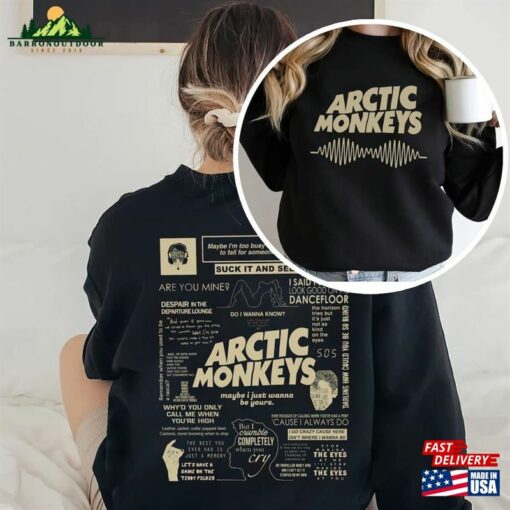 Arctic Music Shirt Arc Monkeys Sweatshirt A 2023 America Tour Hoodie Classic