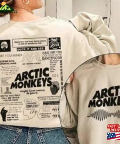 Arctic Music Shirt Arc Monkeys Sweatshirt A 2023 America Tour Hoodie Unisex Classic Arctic Music Shirt Arc Monkeys Sweatshirt A 2023 America Tour Hoodie Unisex Classic