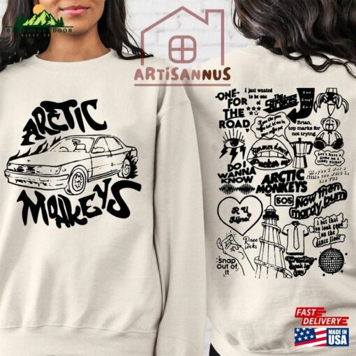 Arctic Music Shirt Monkeys 2023 North America Tour T-Shirt Sweatshirt Hoodie