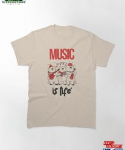 Arctic Symphony Trio Of Musical Polar Bears Classic T Shirt Unisex Sweatshirt 1